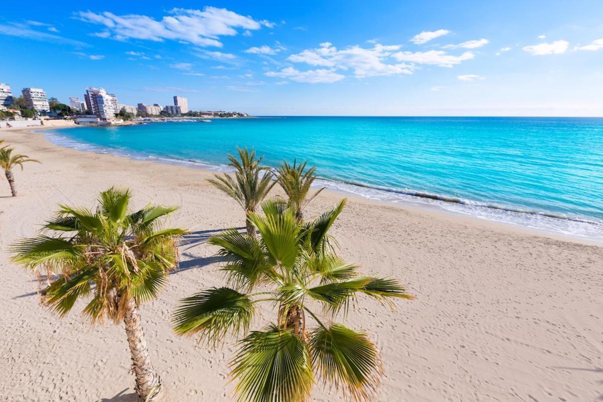Very Lightful Apartment. Incredible Sea Views. Big Terrace, Swimming Pool. Ac. Very Close To Alicante City Center. Экстерьер фото